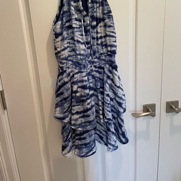 Aqua blue tiered sundress - Picture 2 of 8